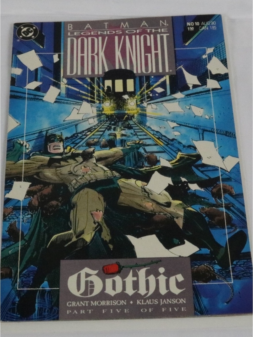 DC Comics Legends of the Dark Knight #10 August 1990 Gothic Part 5 of 5